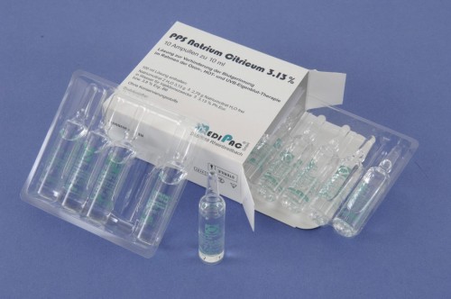 PPS – SODTUM SİTRAT 10 mL Ampul – 1 Kutu (10 Adet)