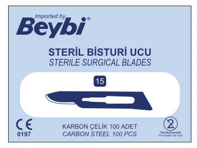 BEYBİ – BİSTÜRİ NO:15 – 1 Kutu (100 adet)