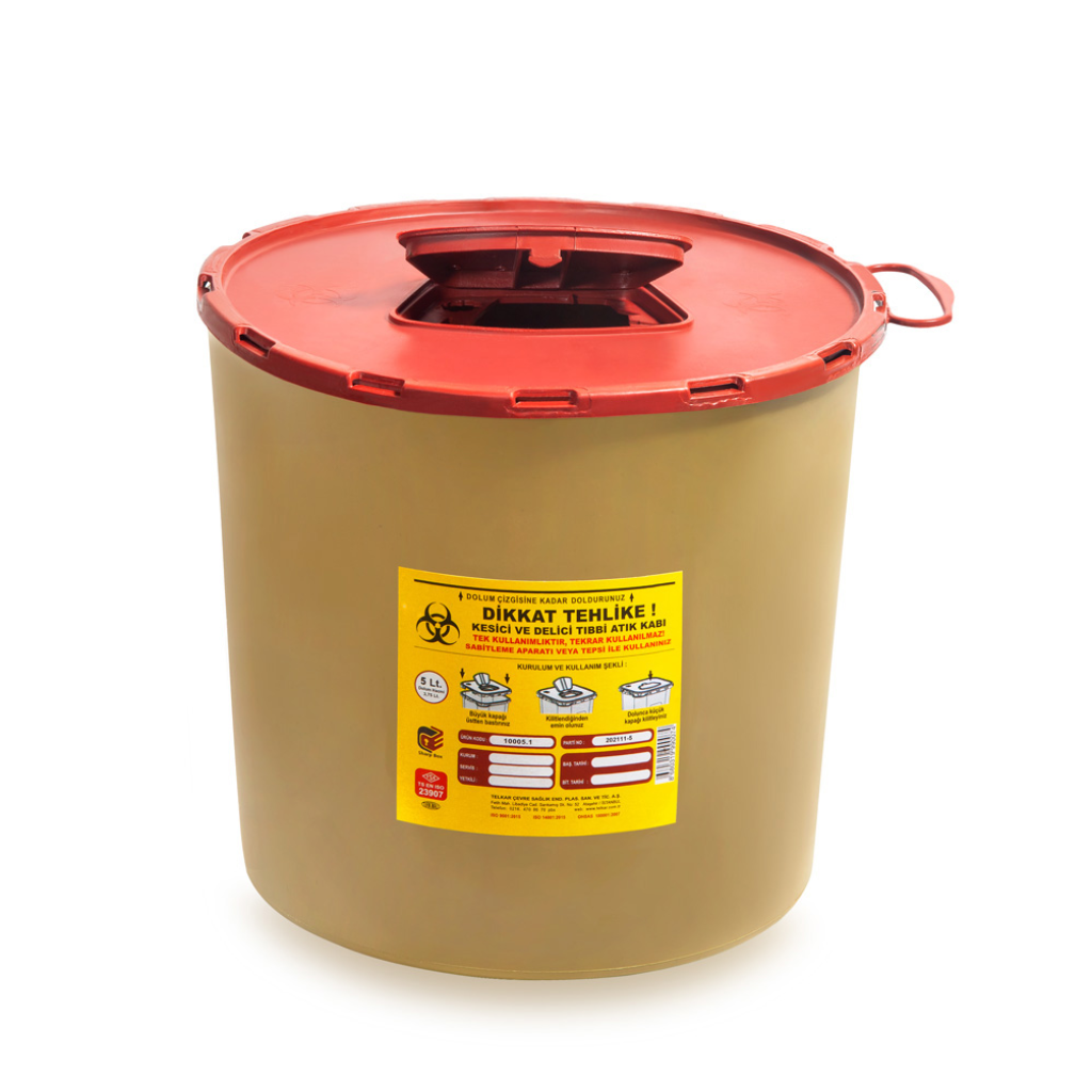 TIBBİ ATIK KUTUSU – 5 LT