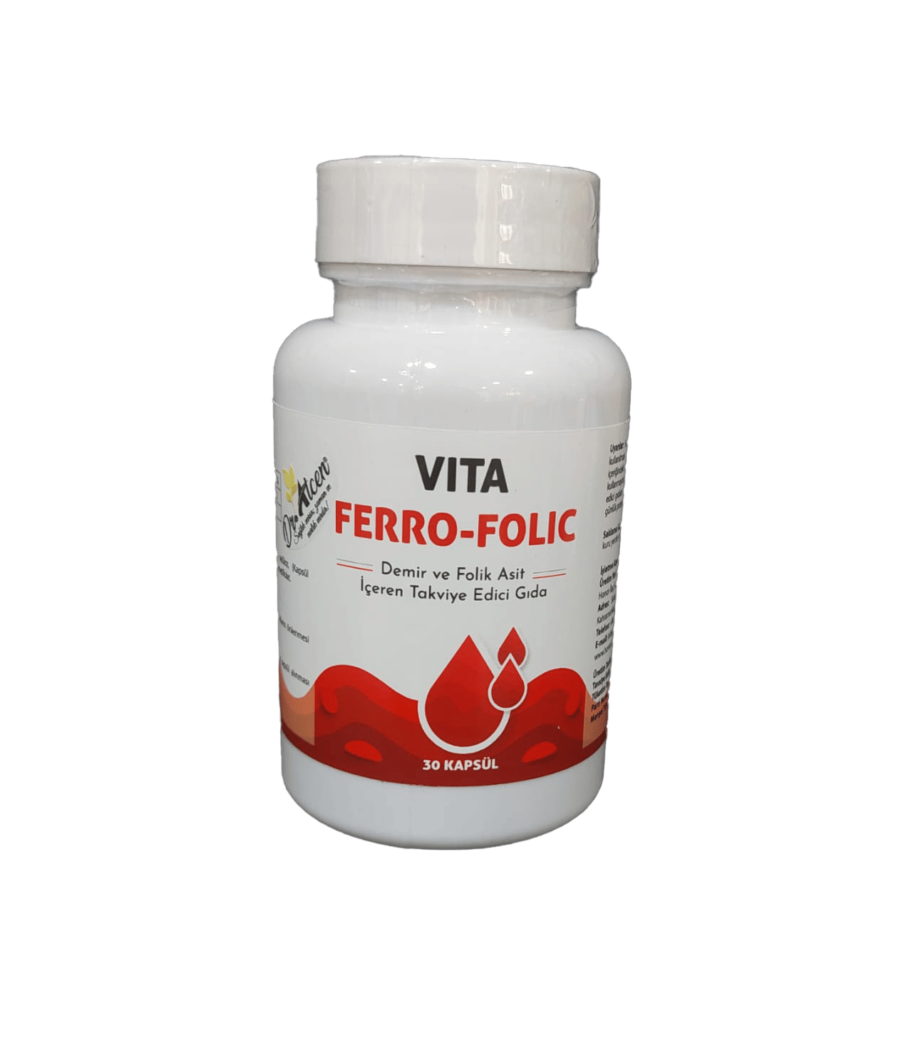 DR ALCEN Vita Ferro-Folic (30 Kapsül)