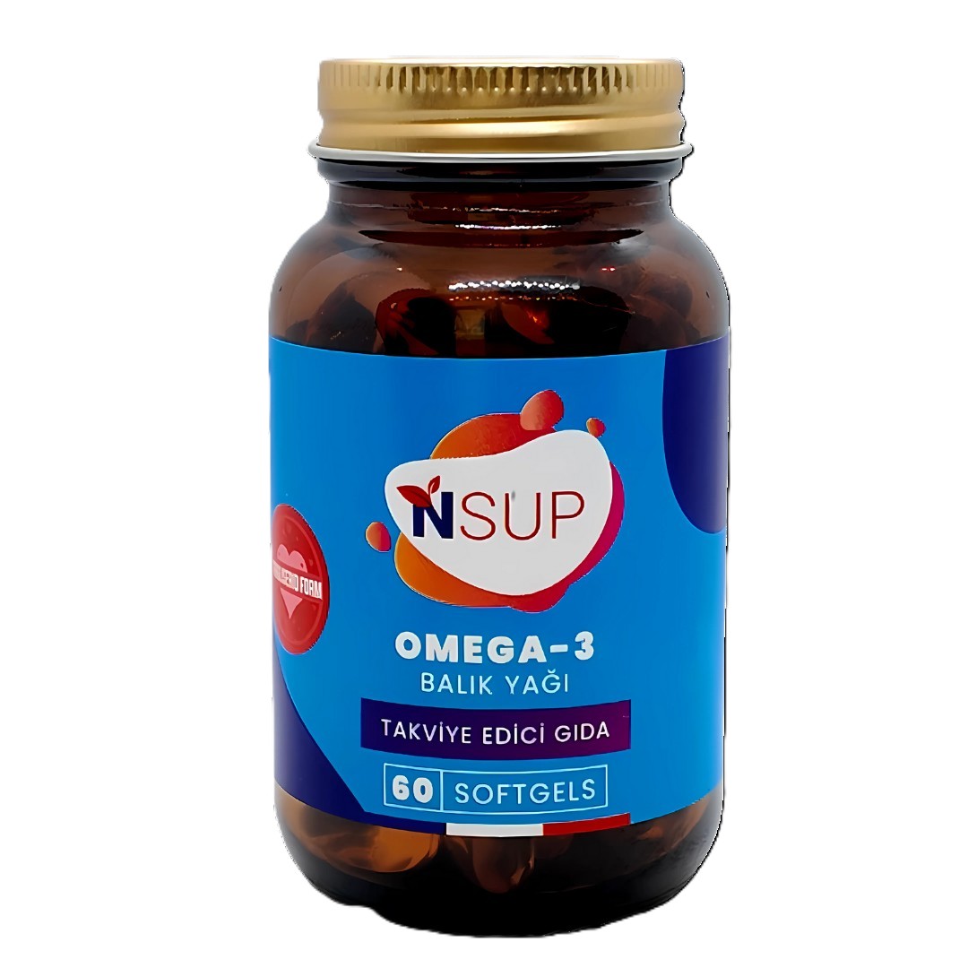 NSUP – Omega 3 Balık Yağı (60 Softjel)