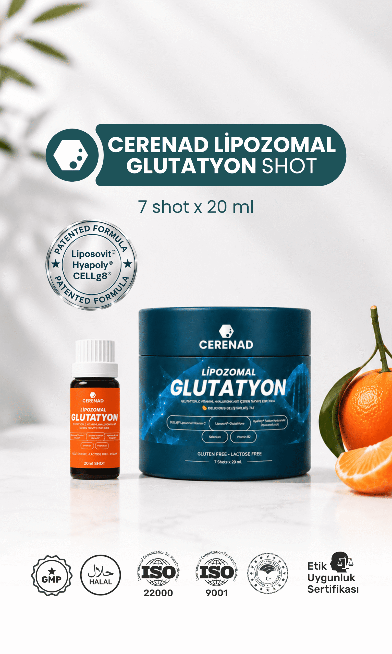 CERENAD LİPOZOMAL GLUTATYON